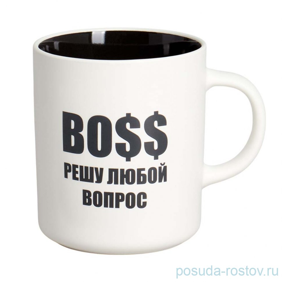 Кружка 540 мл "Boss /Решу любой вопрос"  / 364263