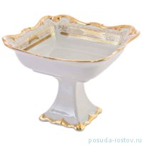 Ваза для фруктов 22 см н/н &quot;Илза&quot; &quot;Веймар /Симфония /Золотая&quot; / 015941