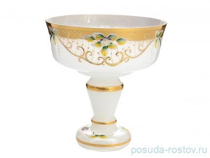 Конфетница 20 см н/н &quot;Лепка белая&quot; SC / 147536