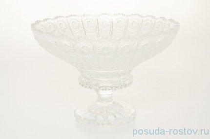 Ваза для конфет 20 см &quot;Хрусталь резной&quot; / 017041