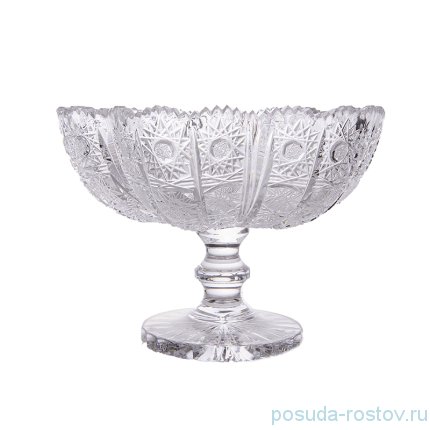 Ваза для конфет 20 см н/н &quot;Хрусталь резной&quot; / 028470