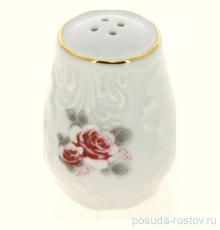 Прибор для специй Солонка &quot;Рококо /577 /Серая роза /золото&quot; / 127654