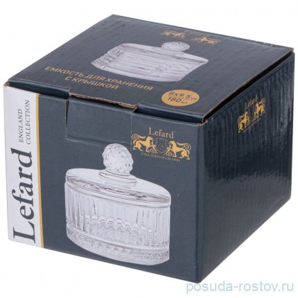 Сахарница 180 мл 8 х 9,5 см &quot;Gem&quot; / 342303