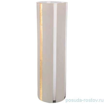 Ваза для цветов 16 х 50 см &quot;Cilindro glamour grey&quot; / 269692