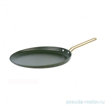 Блинница 28 см антипригарное покрытие оливковая &quot;Granite Crepe Pan&quot; / 257384