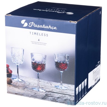 Бокалы для красного вина 330 мл 4 шт &quot;timeless /топаз&quot; / 272473