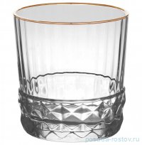 Стаканы для виски 300 мл 6 шт &quot;America '20s /Золотой ободок&quot; / 307696