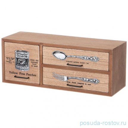 Шкатулка для кухонных аксессуаров 30 х 11 х 11,5 см / 353508