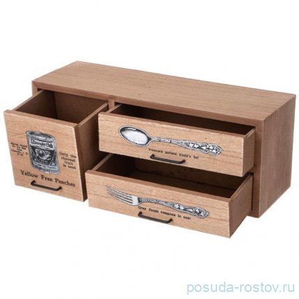 Шкатулка для кухонных аксессуаров 30 х 11 х 11,5 см / 353508