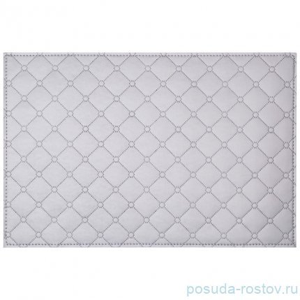 Подстановочная салфетка 45 х 30 см двухслойная &quot;феерия /silver solid&quot; (4шт.) / 231609