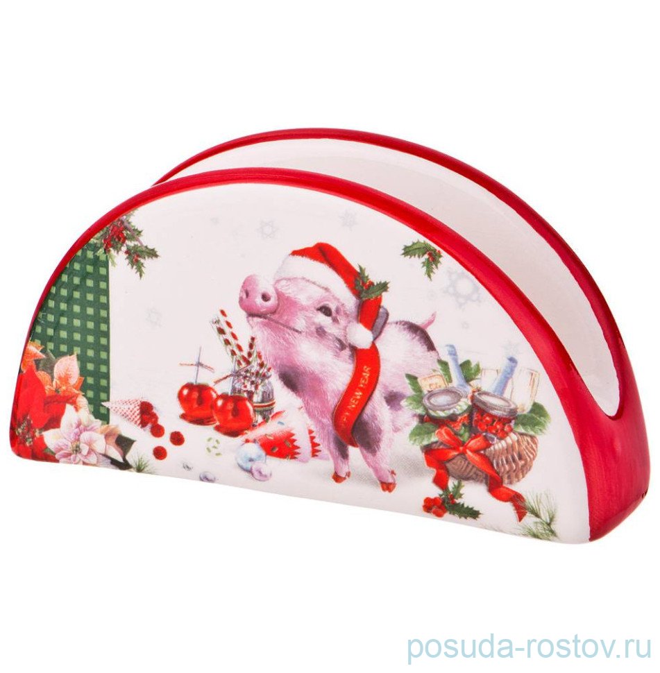 Салфетница 13,5 см "мистер свин" / 312664