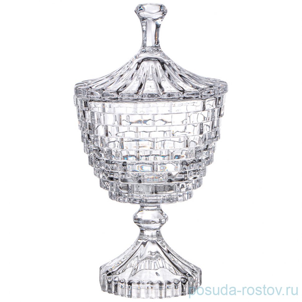 Сахарница с крышкой на ножке saphir 11,4х21,5 см / 349010