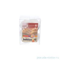 Свечи плавающие 10 шт &quot;Белые /Bolsius&quot; / 257250