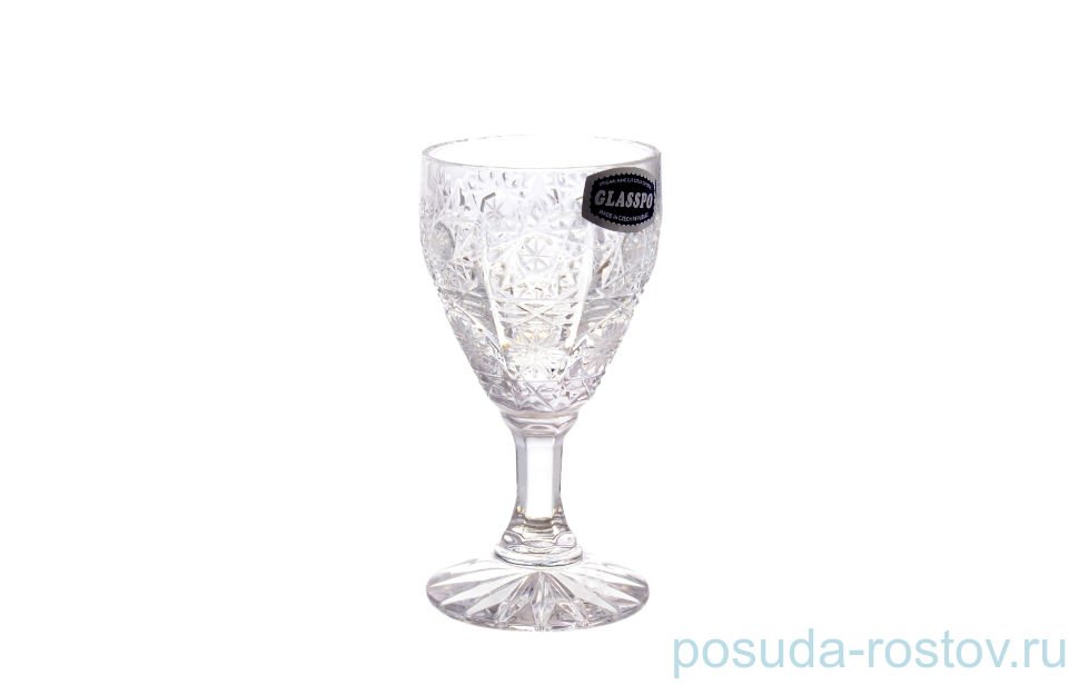 Рюмки 35 мл 6 шт "Glasspo /Хрусталь резной" / 153879