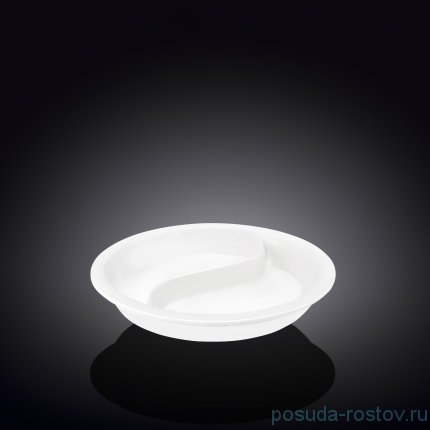 Блюдо (гастроемкость) 38,5 см 2-х секционное &quot;Gastronorm&quot; / 261759
