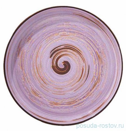 Тарелка 28 см сиреневая &quot;Spiral&quot;   / 327571