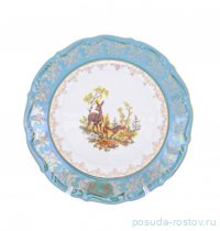 Блюдо 32 см круглое &quot;Мария-Тереза /Охота зелёная&quot; R-C / 272745