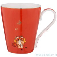 Кружка 400 мл &quot;Кошка /Охра&quot; / 211254