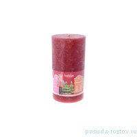 Свеча Рустик 13 х 6,8 см &quot;Christmas world /Щелкунчик бордовая /Bolsius&quot; / 262579