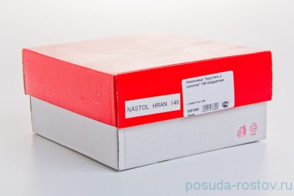 Лимонница 14,8 см квадратная &quot;Хрусталь с золотом&quot; / 043967
