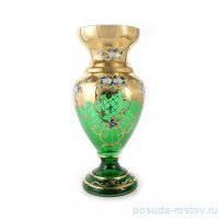 Ваза для цветов 30 см &quot;Лепка зеленая&quot; / 280335