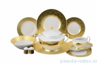 Столовый сервиз на 6 персон 27 предметов &quot;Констанц /Diamond Full Gold&quot; / 099993