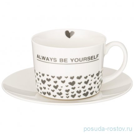 Чайная пара 250 мл &quot;Love you /Always be yourself&quot; / 331399