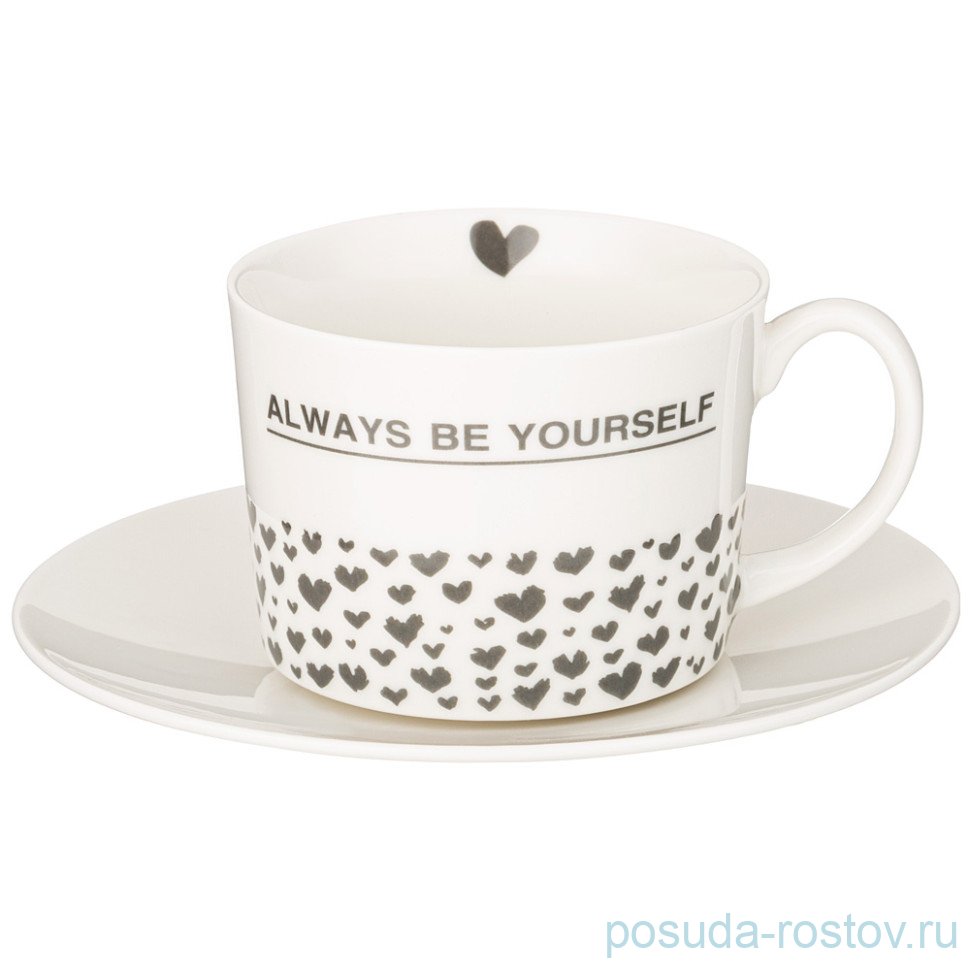 Чайная пара 250 мл "Love you /Always be yourself" / 331399