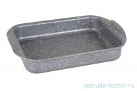 Форма для запекания 29 х 27 х 7 см антипригарное покрытие 4 л серый &quot;GRANITE OVEN TRAYS&quot; / 295673