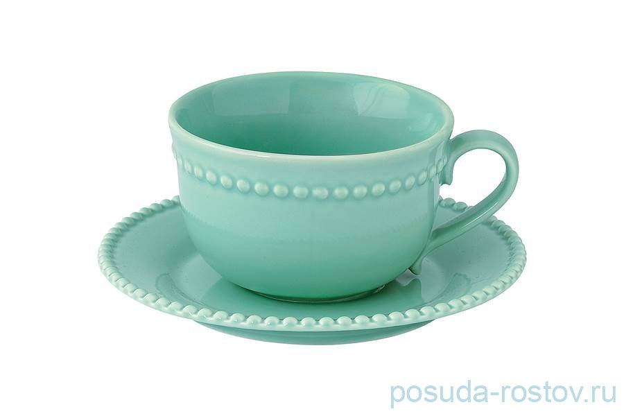 Кофейная пара 110 мл аквамарин "Tiffany"  / 332518