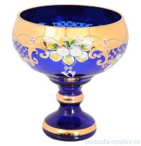 Ваза для конфет 16 см н/н &quot;Лепка синяя&quot; E-V / 125295