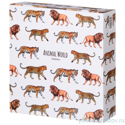 Салатник 19 х 5 см &quot;animal world /тигр&quot; / 263925