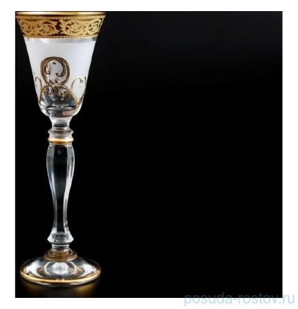 Рюмки 50 мл 6 шт &quot;Виктория /Tulp золото&quot; / 097484