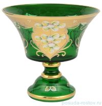 Конфетница 21 см н/н &quot;Лепка зеленая&quot; S-A / 126051