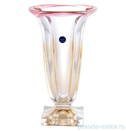 Ваза для цветов 33 cм н/н &quot;Магма /Янтарно-красная&quot; R-G / 113528