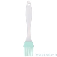 Кисточка 18 см силиконовая /бирюзовая / 272203