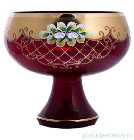 Конфетница 16,5 см н/н &quot;Лепка красная /5849&quot; / 034798