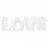 Набор ваз love, высота 15.2см цвет: белый / 360760