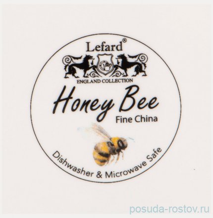 Банка для сыпучих продуктов 650 мл с деревянной крышкой &quot;Honey bee&quot; / 256517