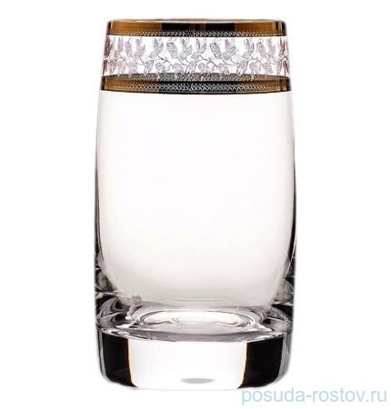 Стакан для воды 250 мл 1 шт &quot;Идеал /Золотые листики&quot; / 114795