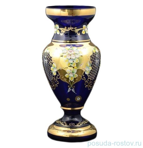 Ваза для цветов 40 см "Лепка синяя" E-V / 094162