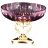 Фруктовница 33 см н/н &quot;Rosaperla /Риган /Розовая&quot; / 125096
