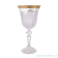Бокалы для белого вина 170 мл 6 шт &quot;Лаура /Хрусталь резной с золотом&quot; / 165266