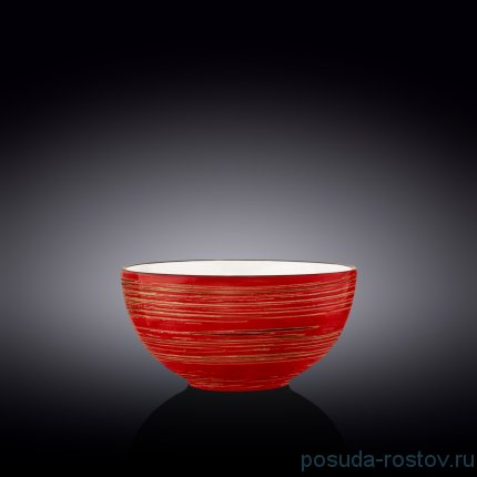 Салатник 19 см 1,7 л красный &quot;Spiral&quot; / 261561