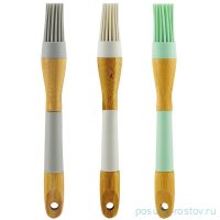 Силиконовая кисть 22,5 см / ассорти / 357156