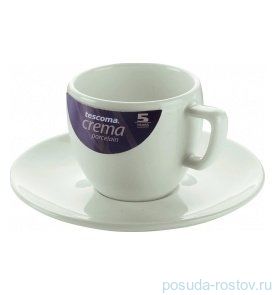 Кофейные пары 100 мл 6 шт для эспрессо &quot;Tescoma /CREMA /Без декора&quot; / 142601