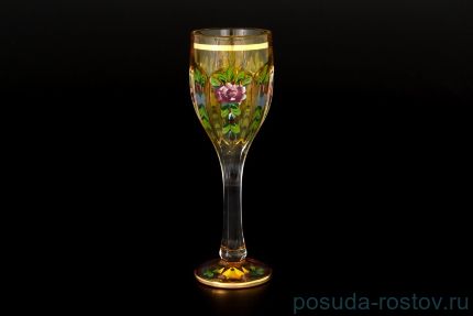 Рюмки для водки 60 мл 6 шт &quot;Сафари /Роспись амбер &quot; A-M / 080407