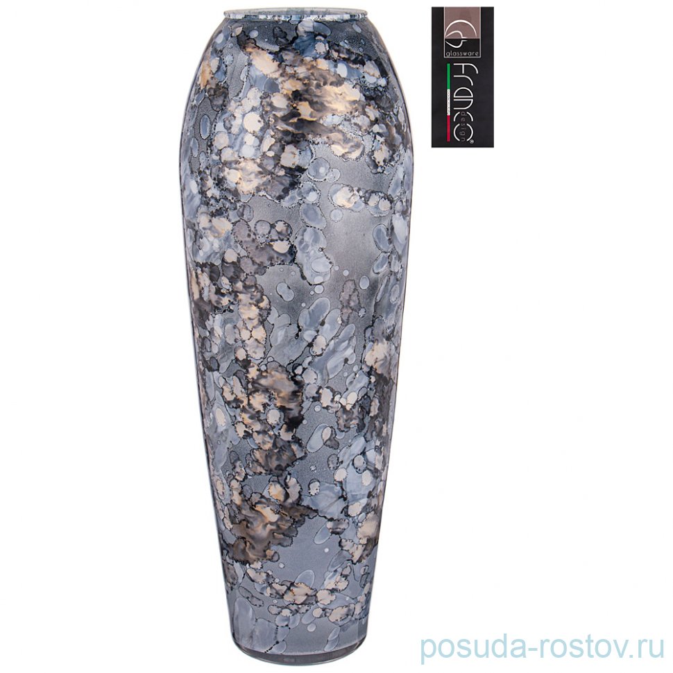 Ваза для цветов 50 см "Fidelis aurora black" / 288747