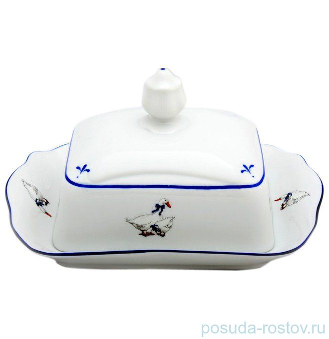 Маслёнка 250 гр "Мэри-Энн /Гуси"  / 084053