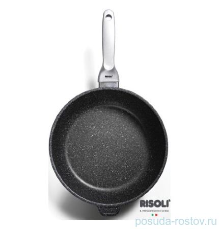 Сковорода 24 см глубокая литая &quot;Risoli /Granito Premium Induction&quot; / 154468